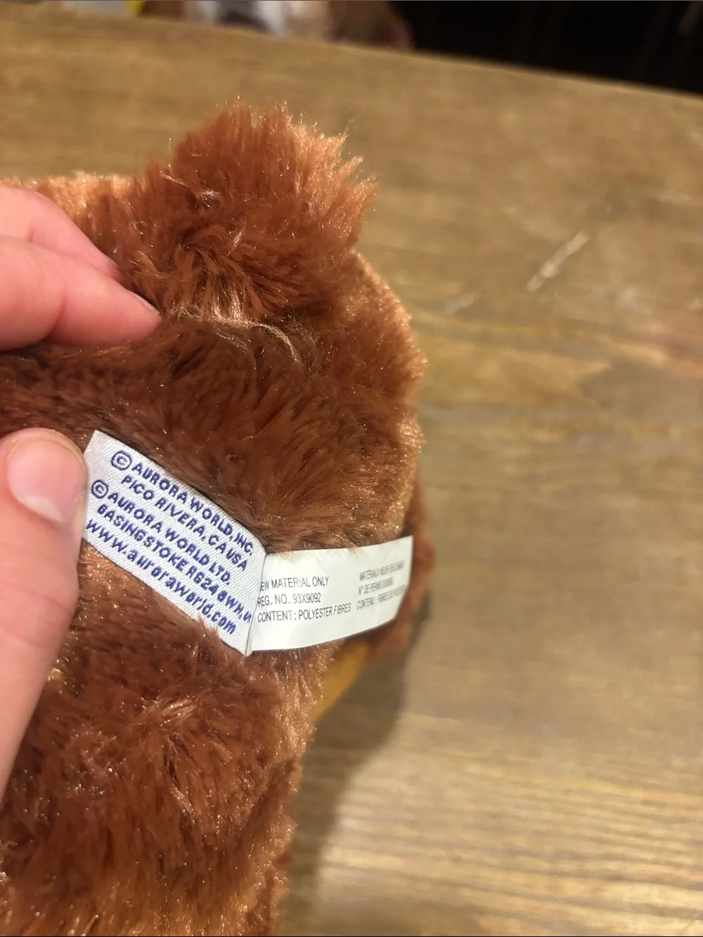 Brown Plush Moose Stuffed Animal - Soft Kids Toy